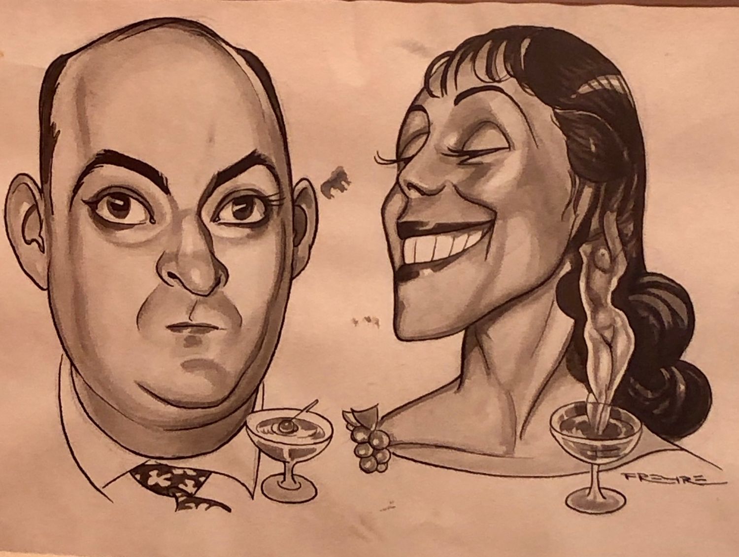 Un Novo caricaturesco