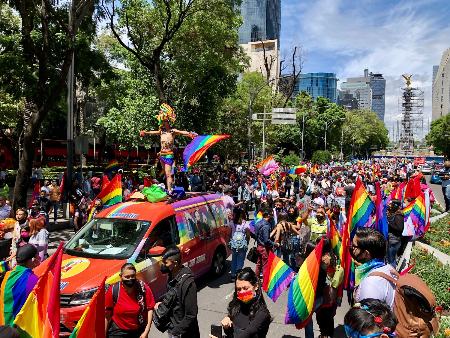 ¡Libres y rebeldes! Imágenes de la 43 Marcha